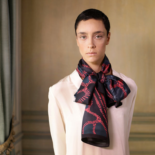 Louis Vuitton Silk Floral Scarves & Wraps for Women